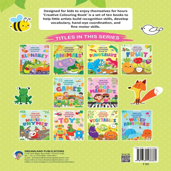 Creative Colouring Books For Kids